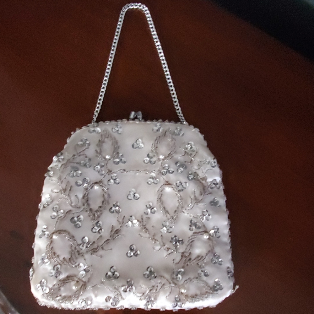 Richere Silk, Sequin & Beaded Bag